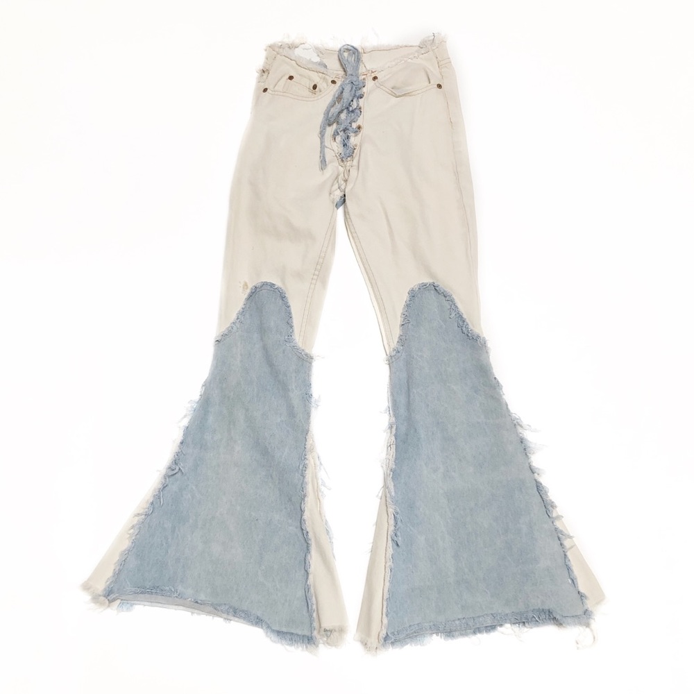 ALTERED LEVI'S FLARED JEANS